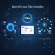 Latest Zoho products for business 2025 featuring the Zoho One unified platform, the new Zia AI assistant, and the Zoho Creator low-code application builder.
